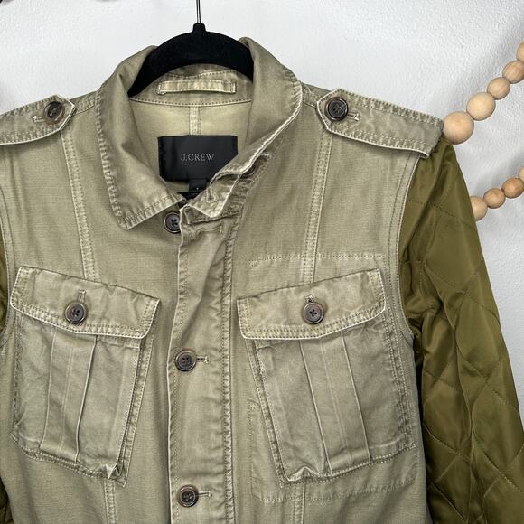 J.Crew Boyfriend Fatigue Utility Jacket - Picture 3 of 5